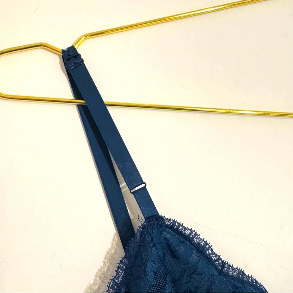 Vanity Fair Vintage 70s 80s Nylon Lace Trim Slip Dress Chemise Nightgown 36 S M - Picture 7 of 10